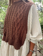 Layered Knit Vest Dress