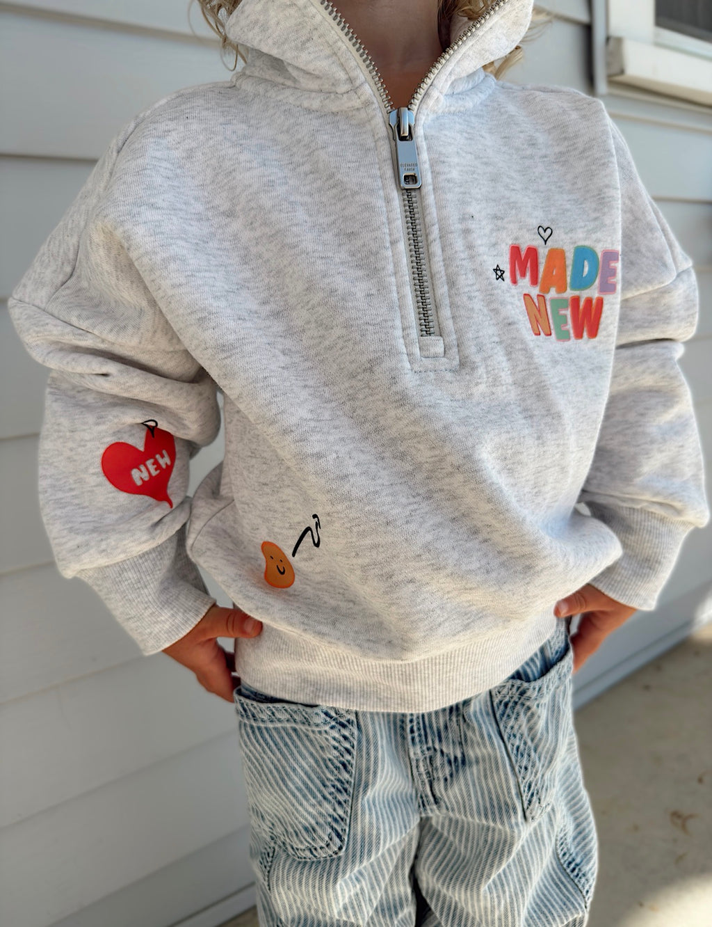 Made New Kids Half-Zip