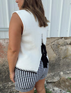 Ribbed Sweater Vest