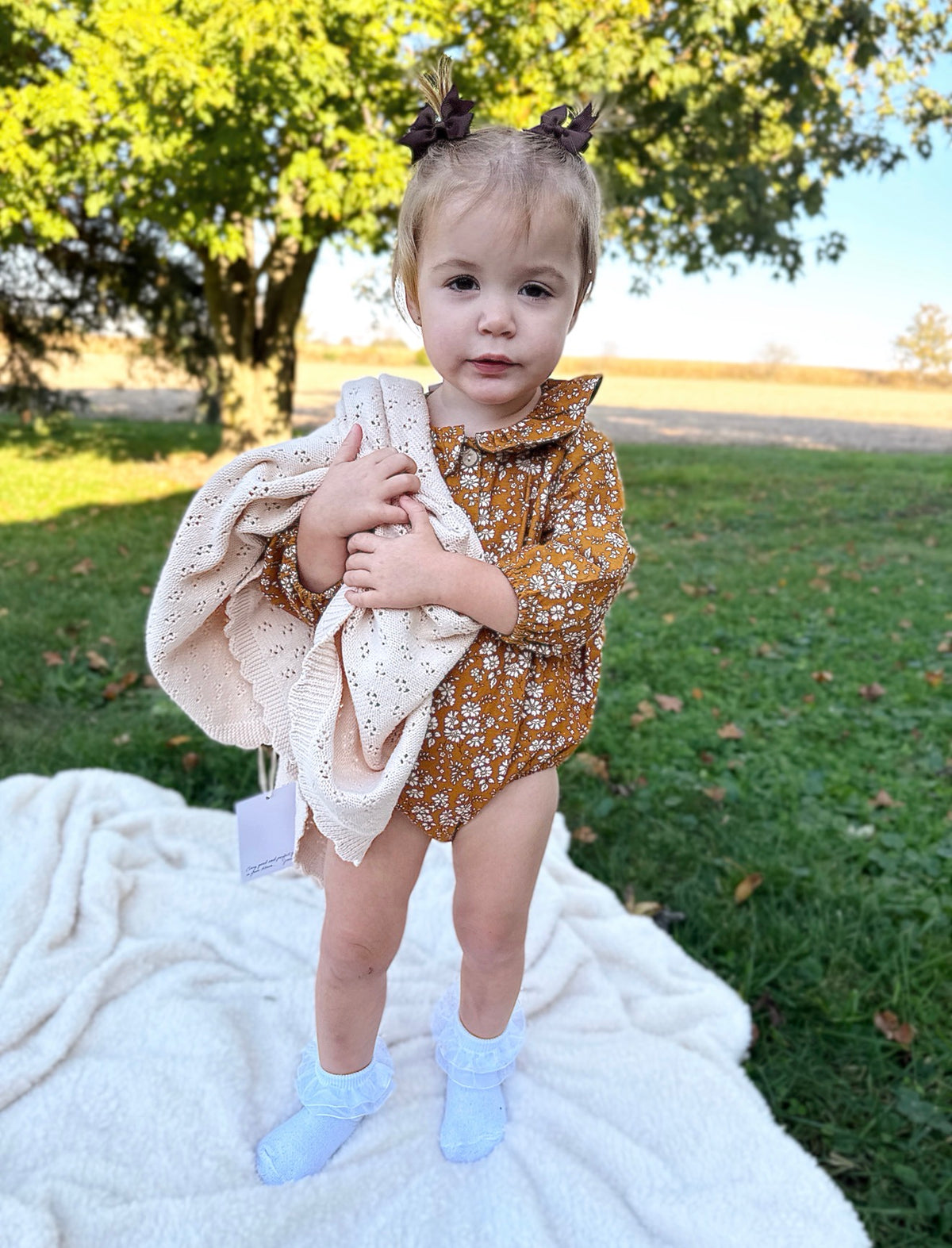 Mustard Floral Romper