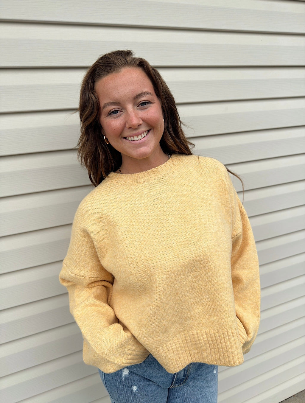 Marigold Tie-back Sweater