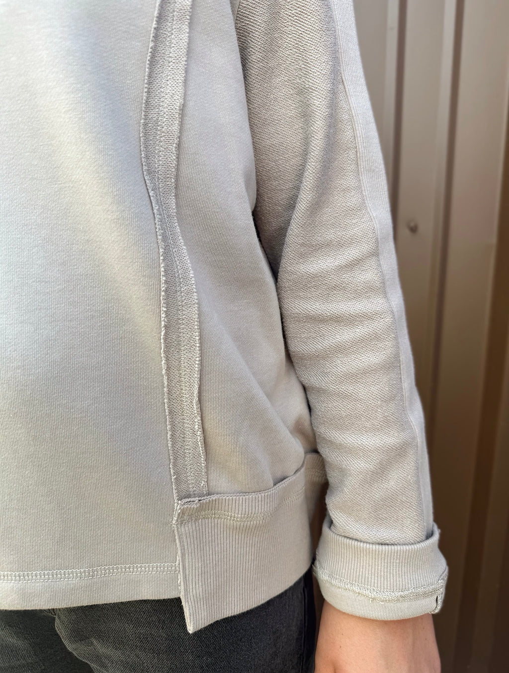 Tween - Cozy Contrast Terry Pullover