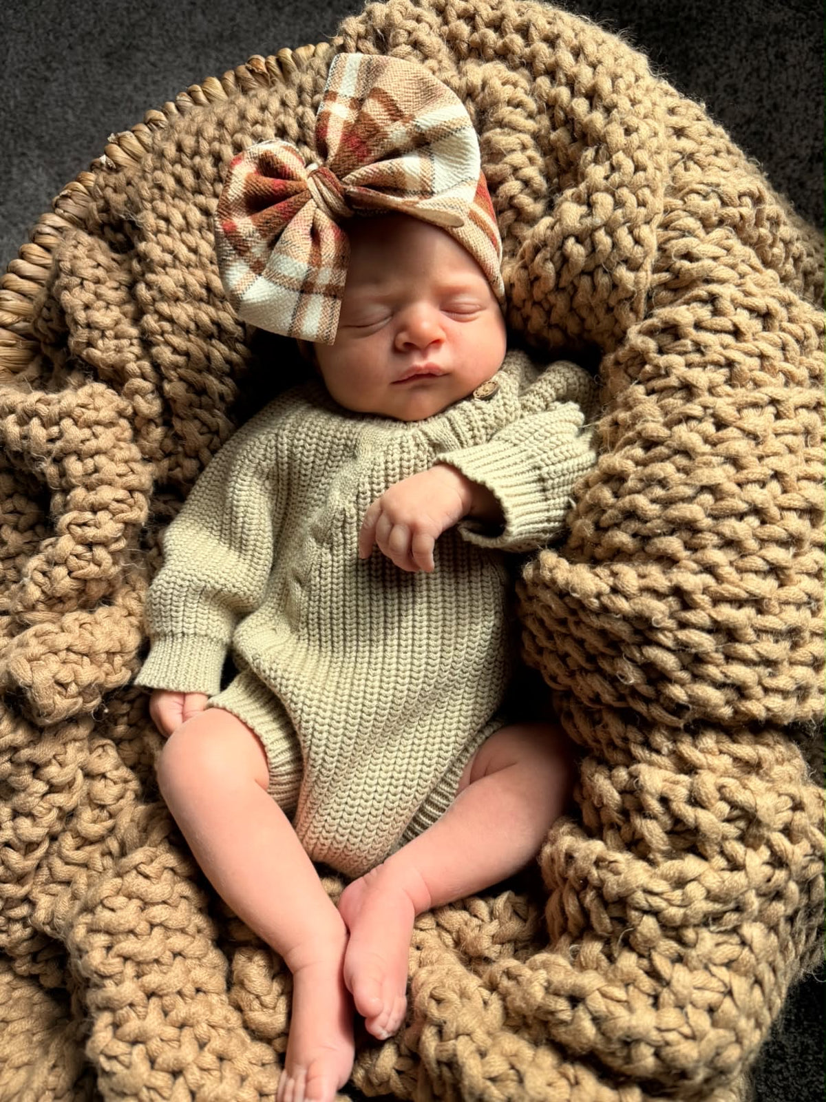 Elliot Knitted Sweater Romper