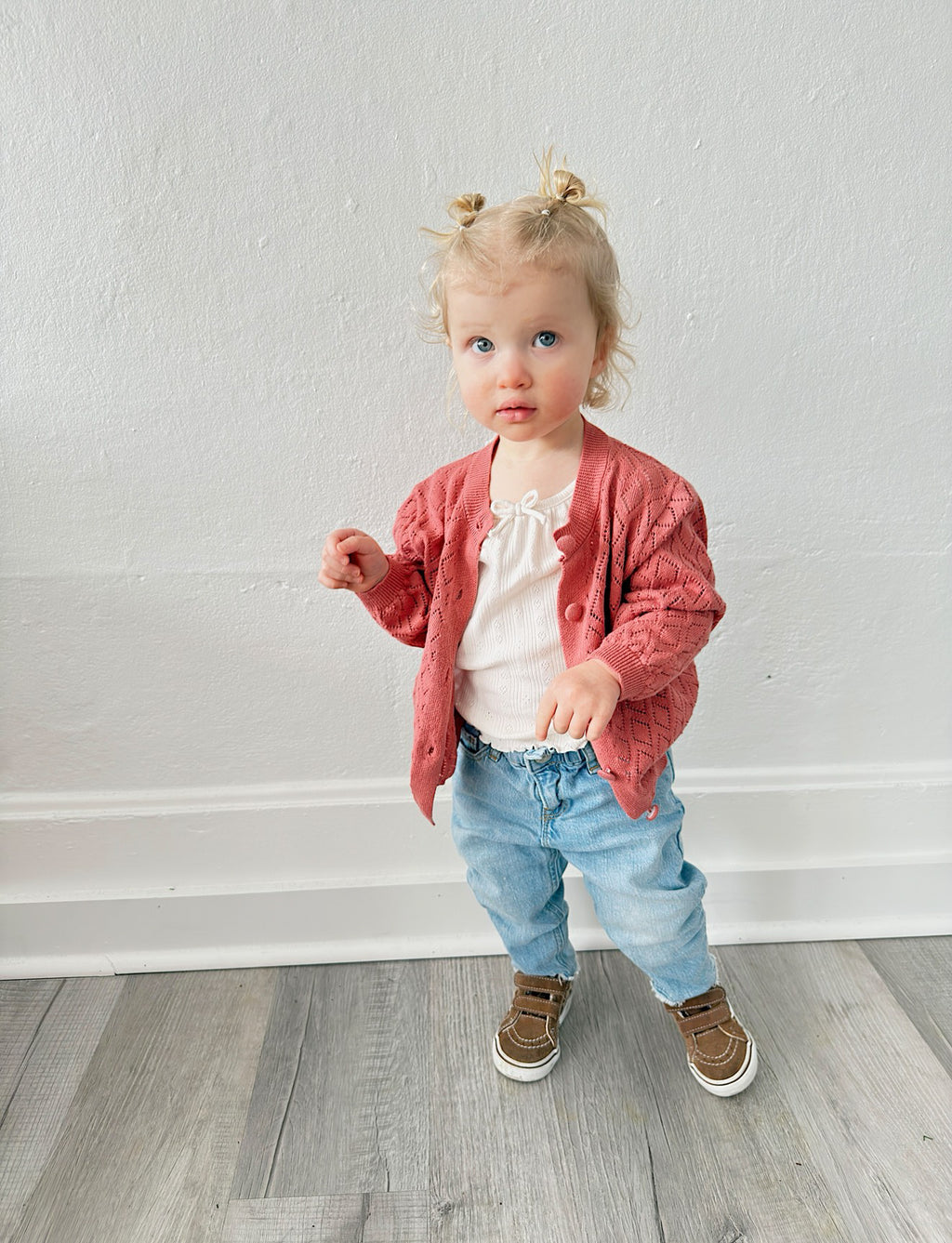 Ellanor Pointelle Cardigan