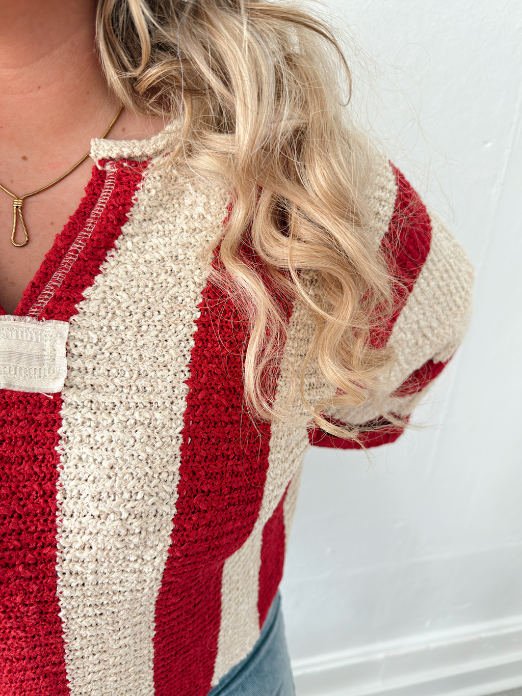 The Vertical Striped Sweater