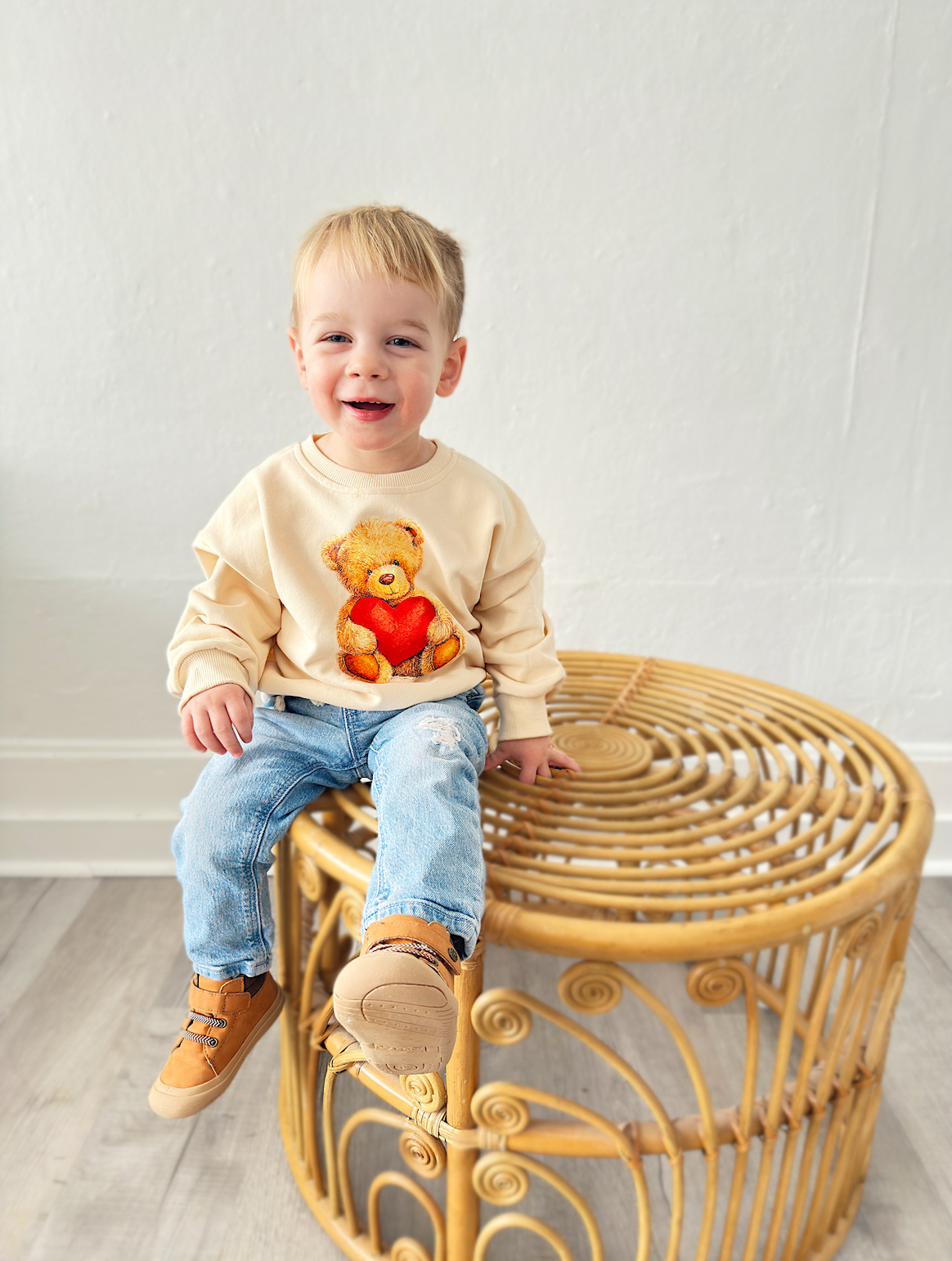 Teddy Bear Crewneck Sweatshirt