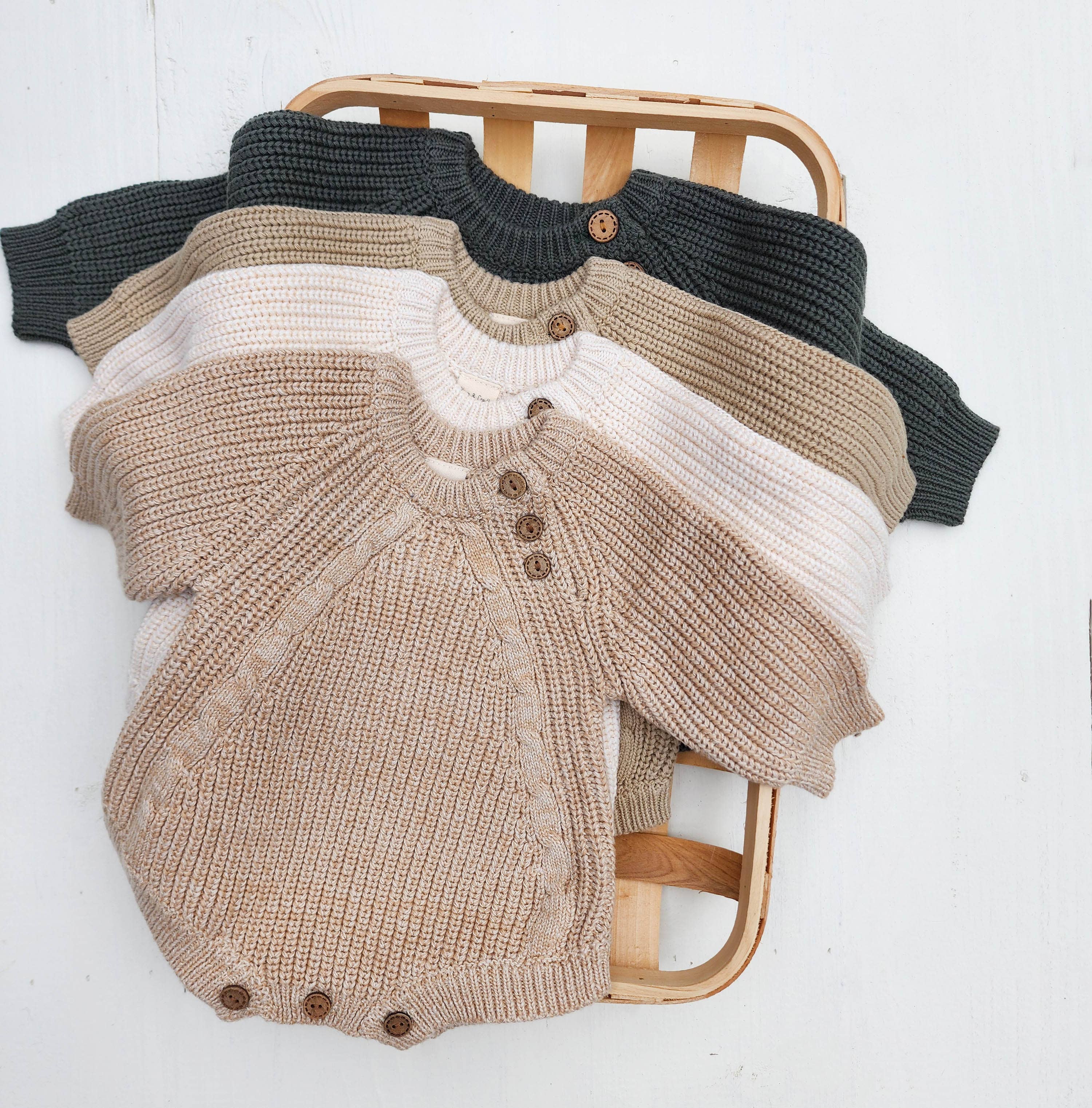 Elliot Knitted Sweater Romper