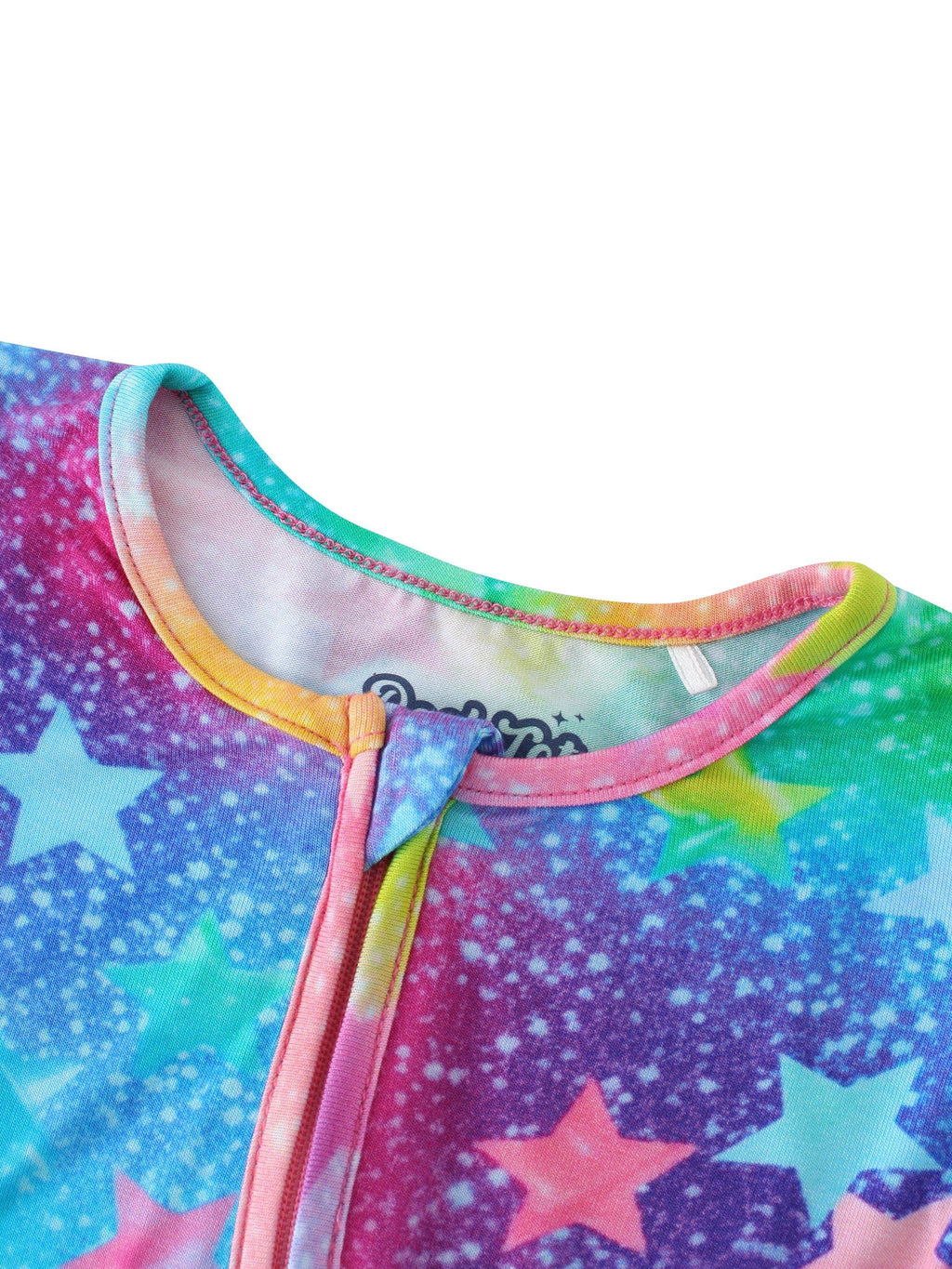Retro Stars Bamboo Convertible Zippy Romper