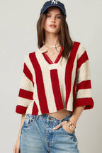 The Vertical Striped Sweater