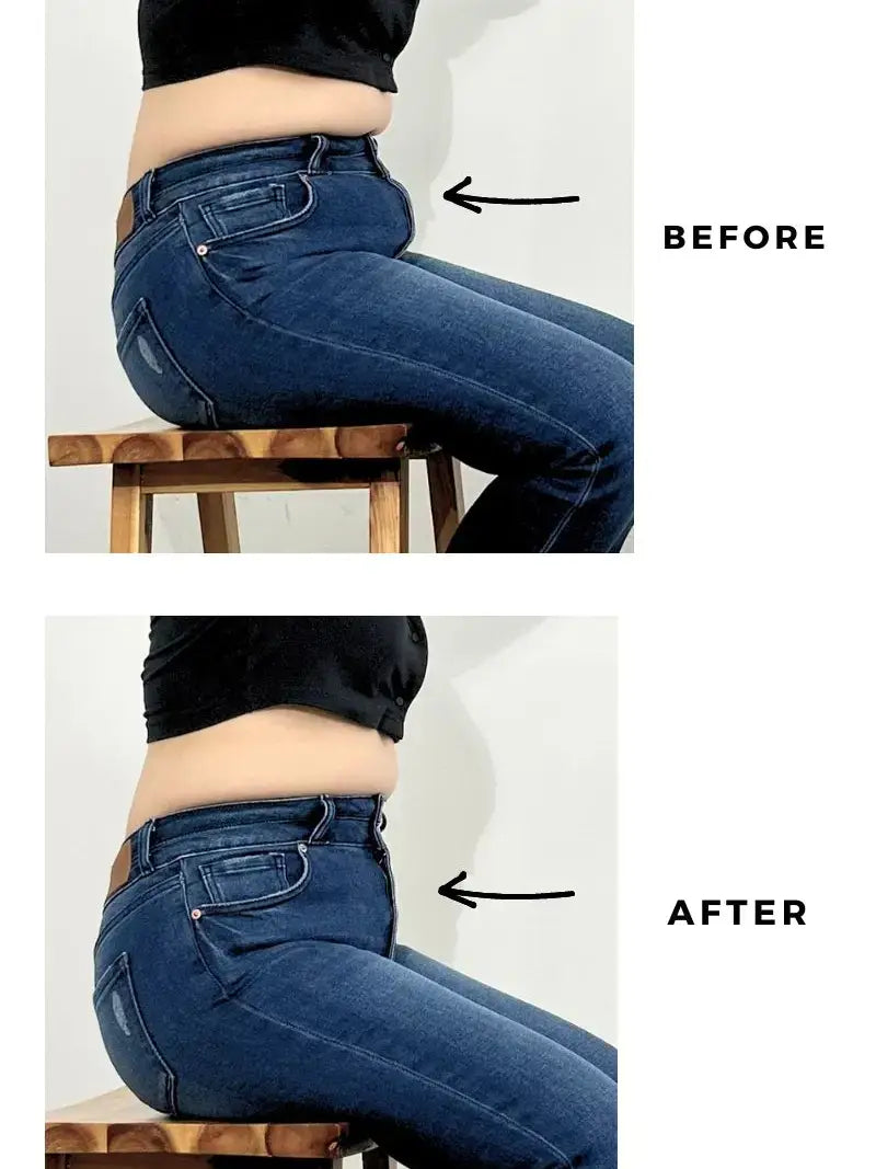 Corset 90'S Vintage High Rise Comfort Wide Jeans