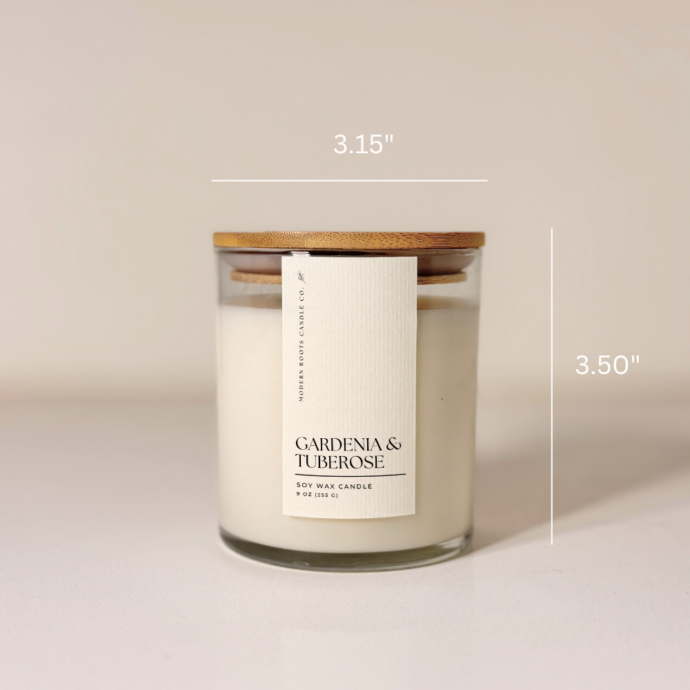 Gardenia & Tuberose | 9oz Soy Candle