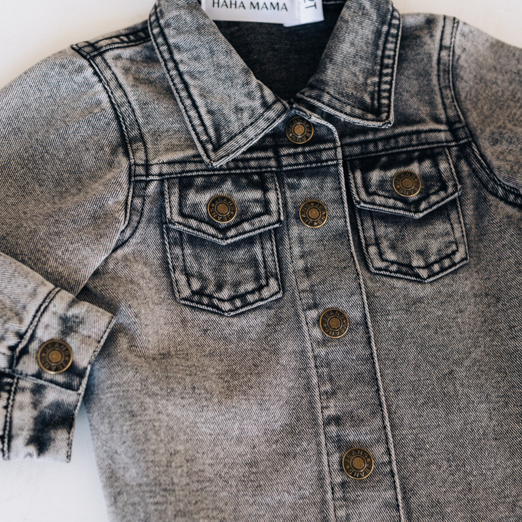 Gray Denim Jacket
