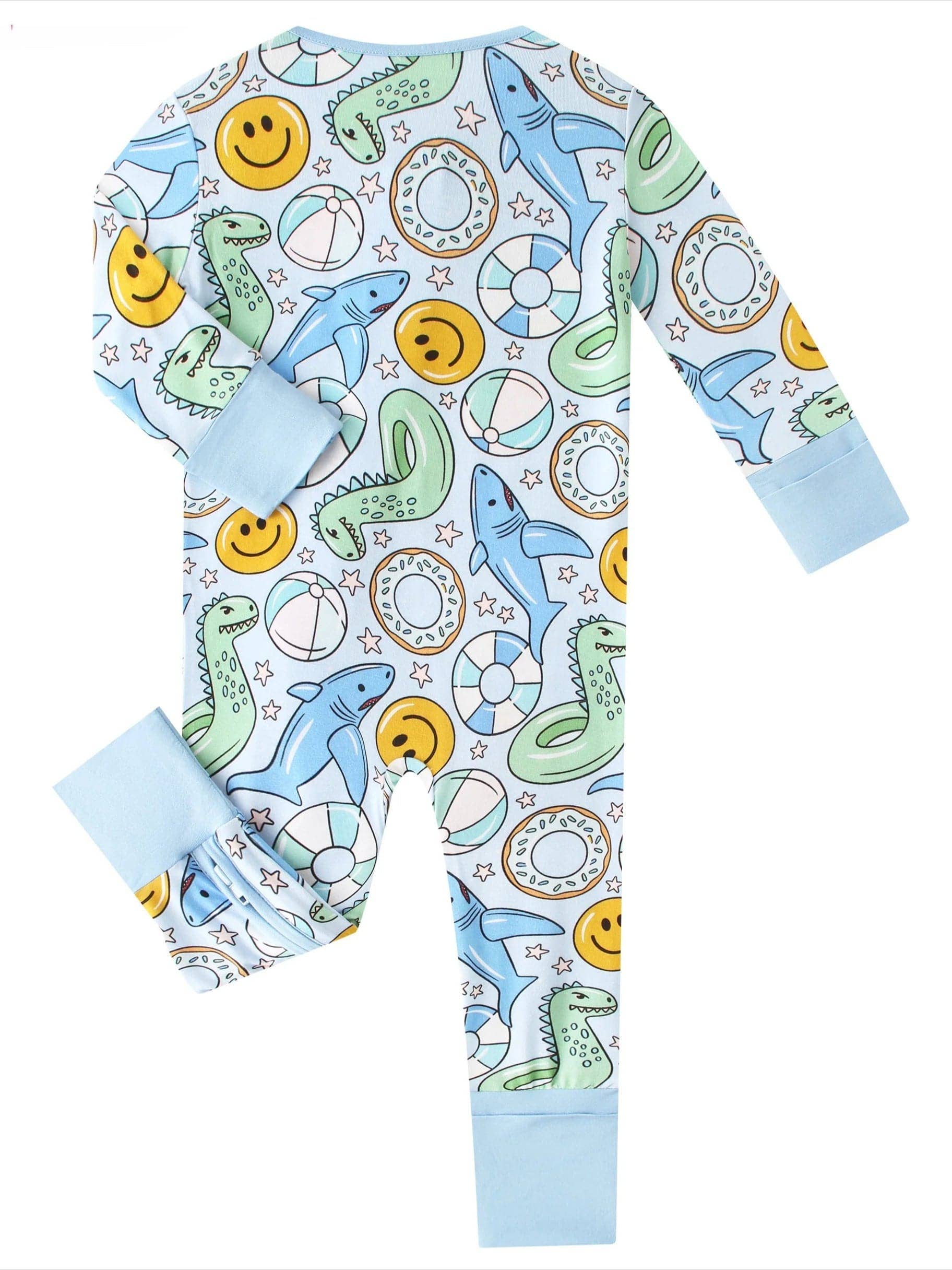 Pool Floats Bamboo Convertible Zippy Romper